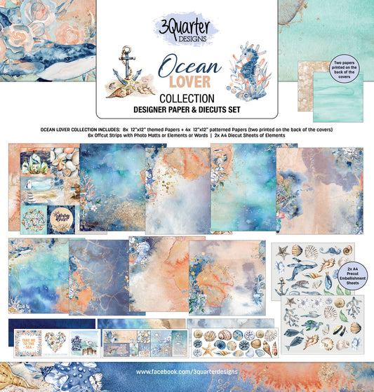 3Quarters Designs Ocean Lover Collection kit