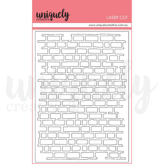 Uniquely Creative Shades of Whimsy Brick Wall Laser Cut