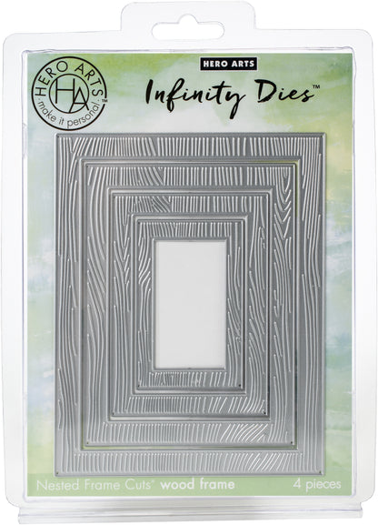 Hero Arts Infinity Dies-Wood Frame