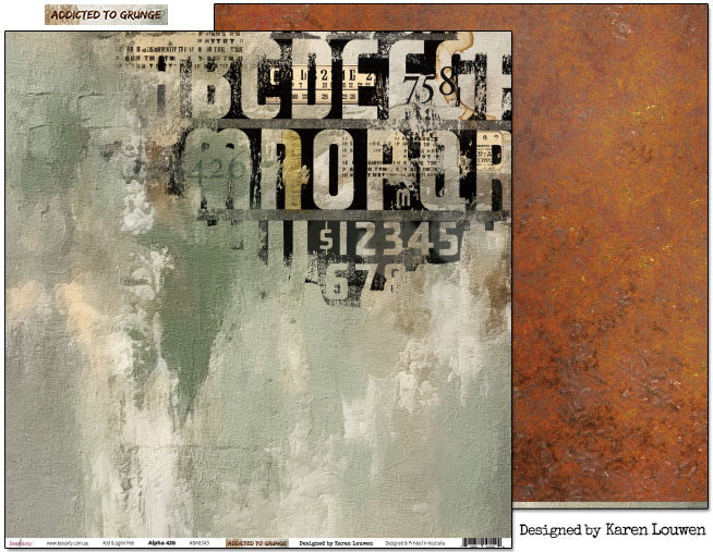 Bee Arty Addicted to Grunge Collection Kit