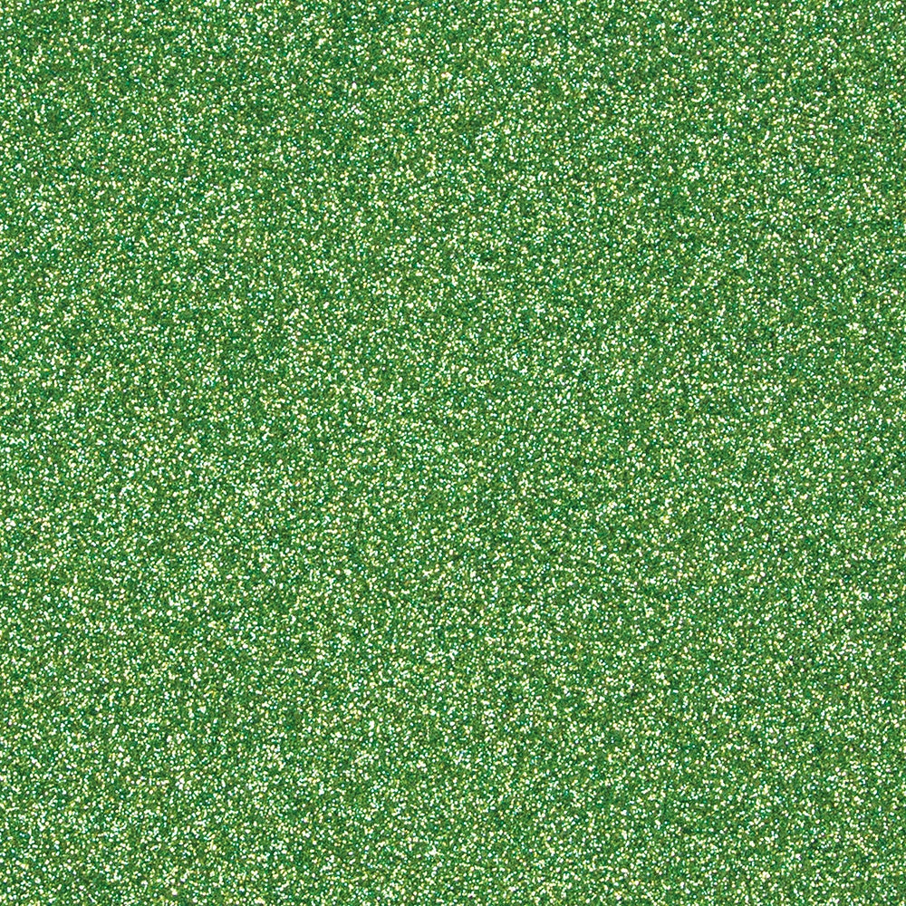 Craft Perfect Glitter Cardstock 8.5"x11"-Lucky Shamrock