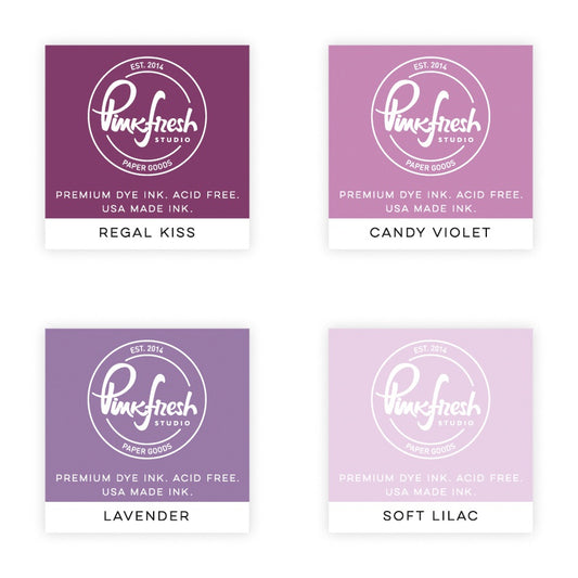 Pinkfresh Studio Premium Dye Cube Ink Pads 4 Colors-Soul Of Provence
