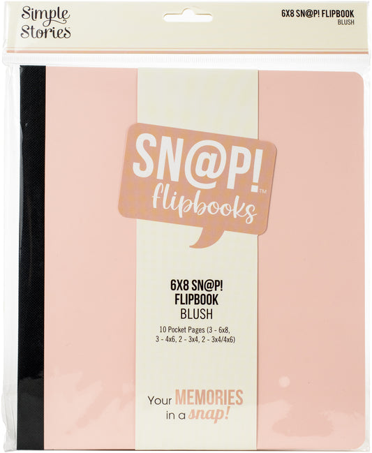 Simple Stories Sn@p! Flipbook 6x8 - Blush