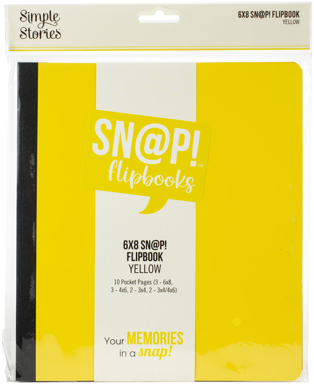 Sn@p! Flipbook 6"x8" - Yellow