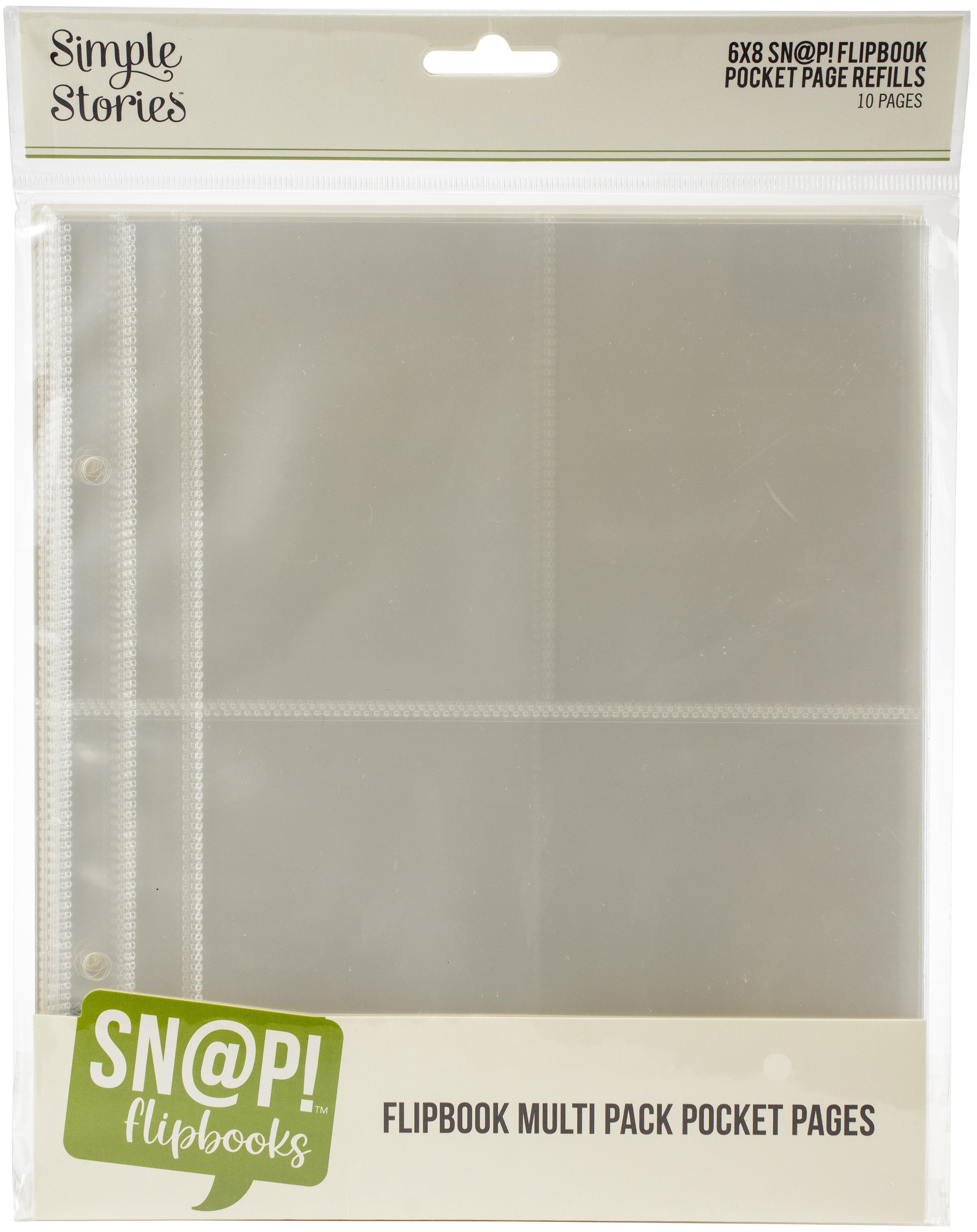 Sn@p! Pocket Pages For 6"x8" Flipbooks - Multi Pack