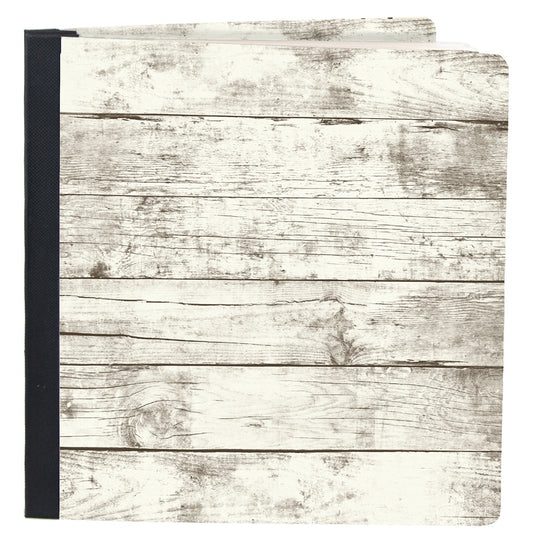 Simple Stories Sn@p! Flipbook 6"X8"-Whitewashed Wood