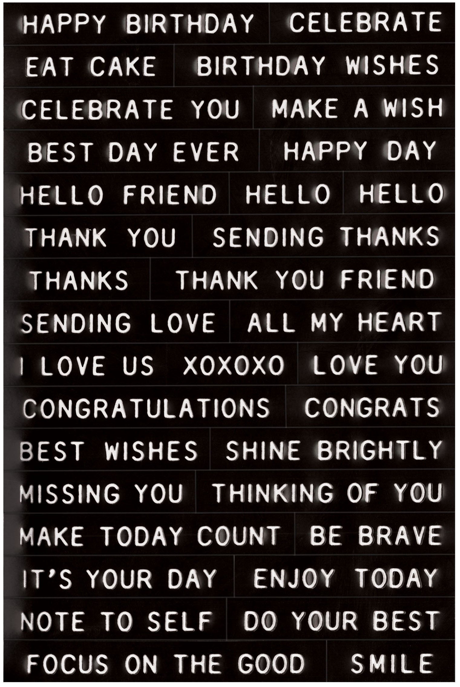 Tim Holtz Idea-Ology Sentiments Label Stickers