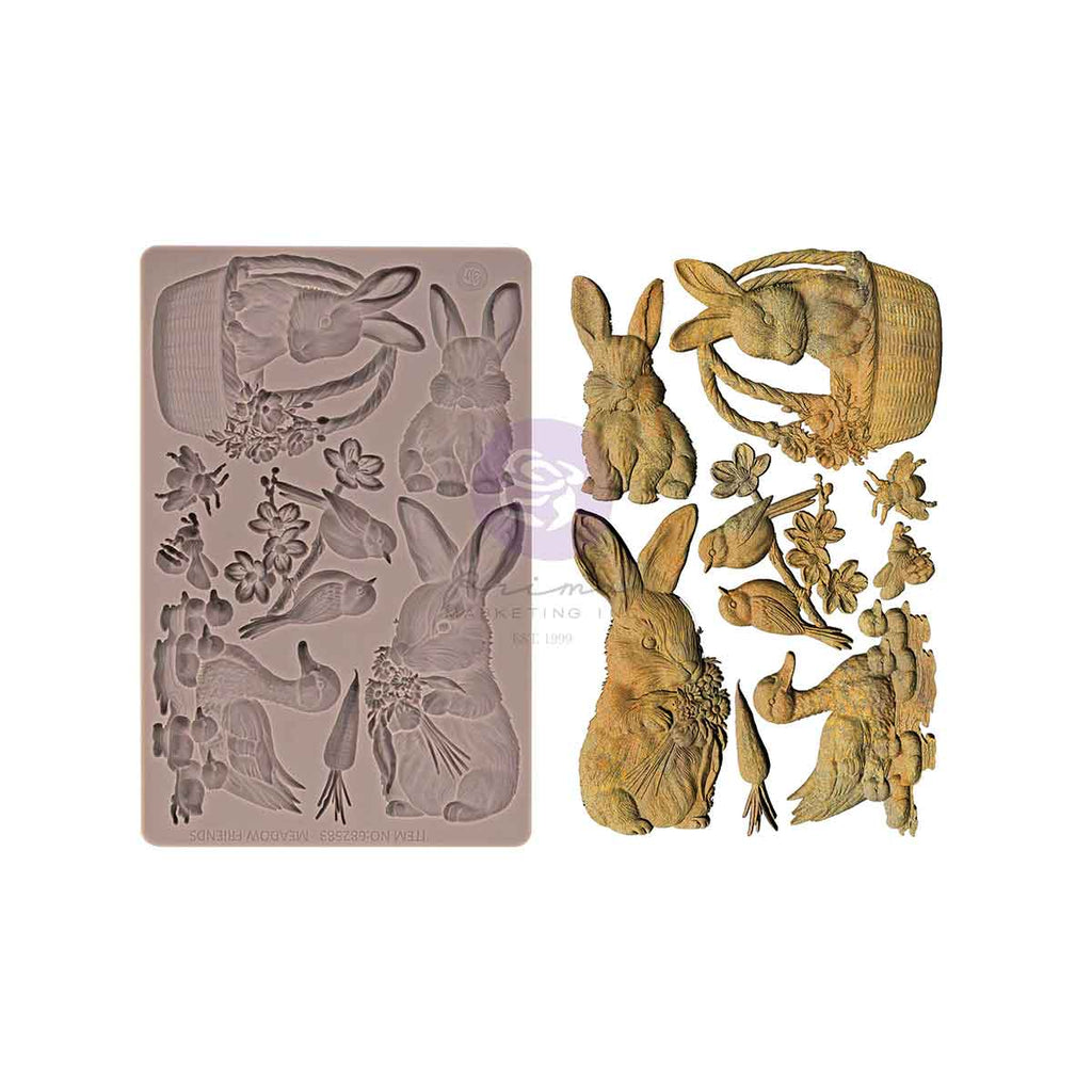 Among the Wildflowers Mould - Garden Friends