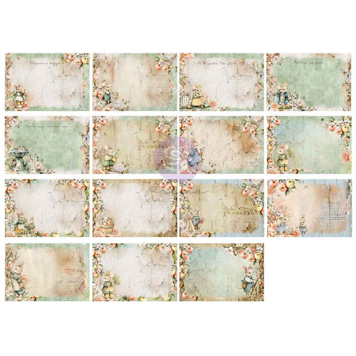 Homegrown - 4X6 Journaling Cards