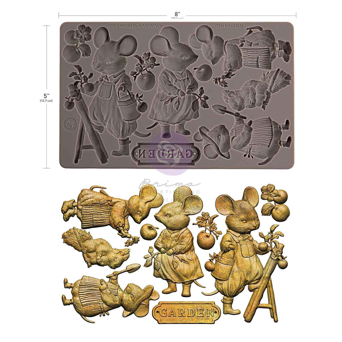 Homegrown - Decor Moulds® - Tiny Gardeners