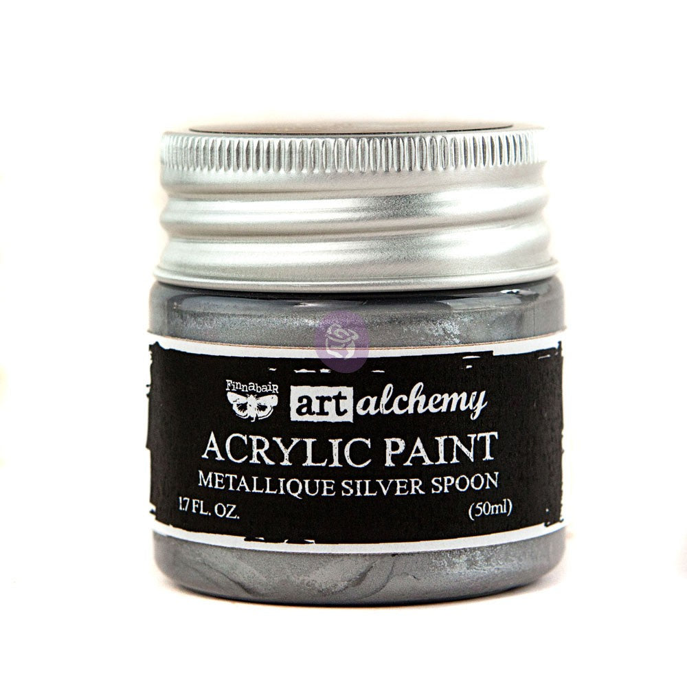 Art Alchemy - Acrylic Paint - Metallique Silver Spoon