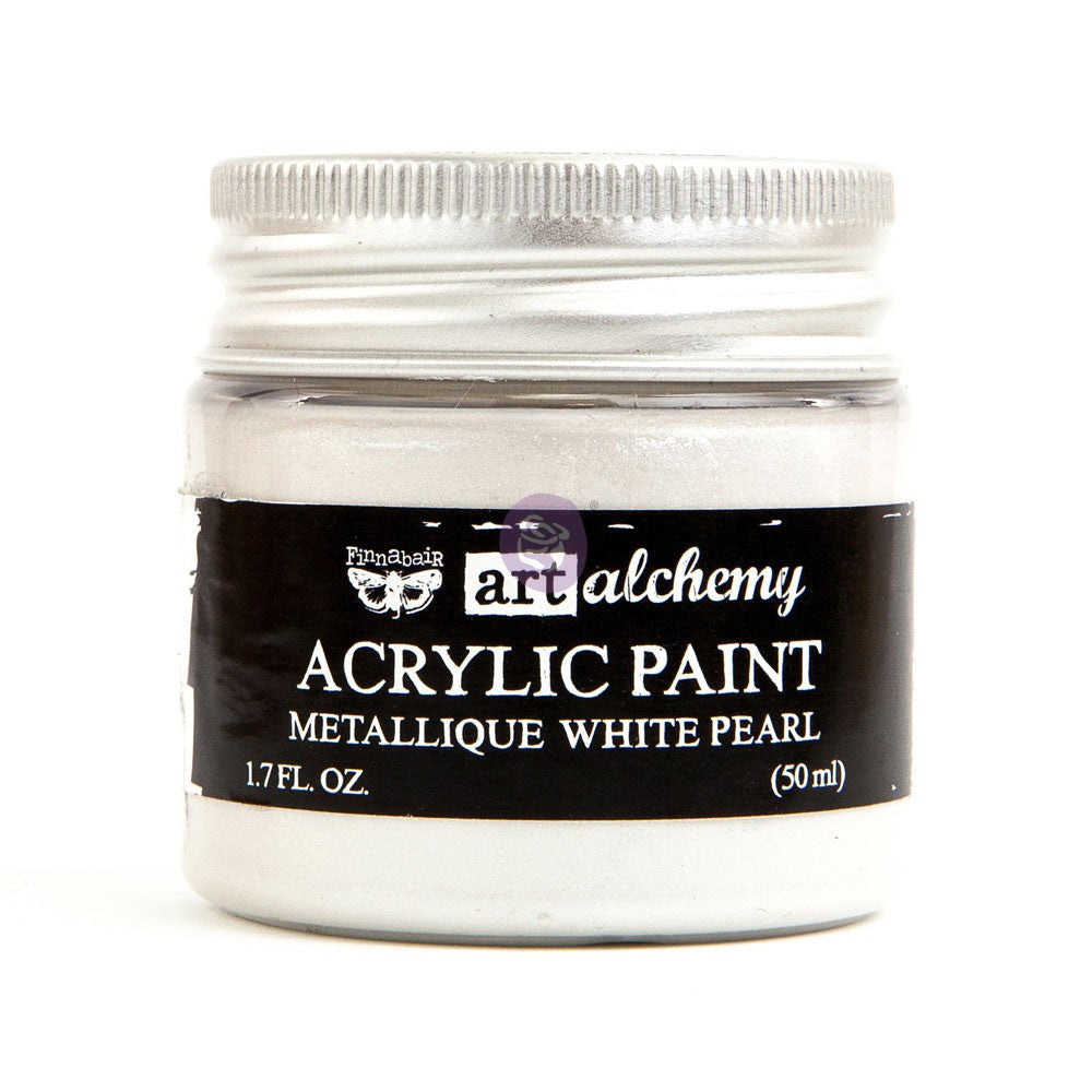 Art Alchemy - Acrylic Paint - Metallique White Pearl