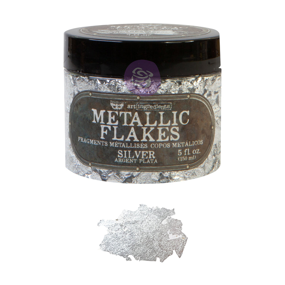 Art Ingredients – Metallic Flakes – Silver