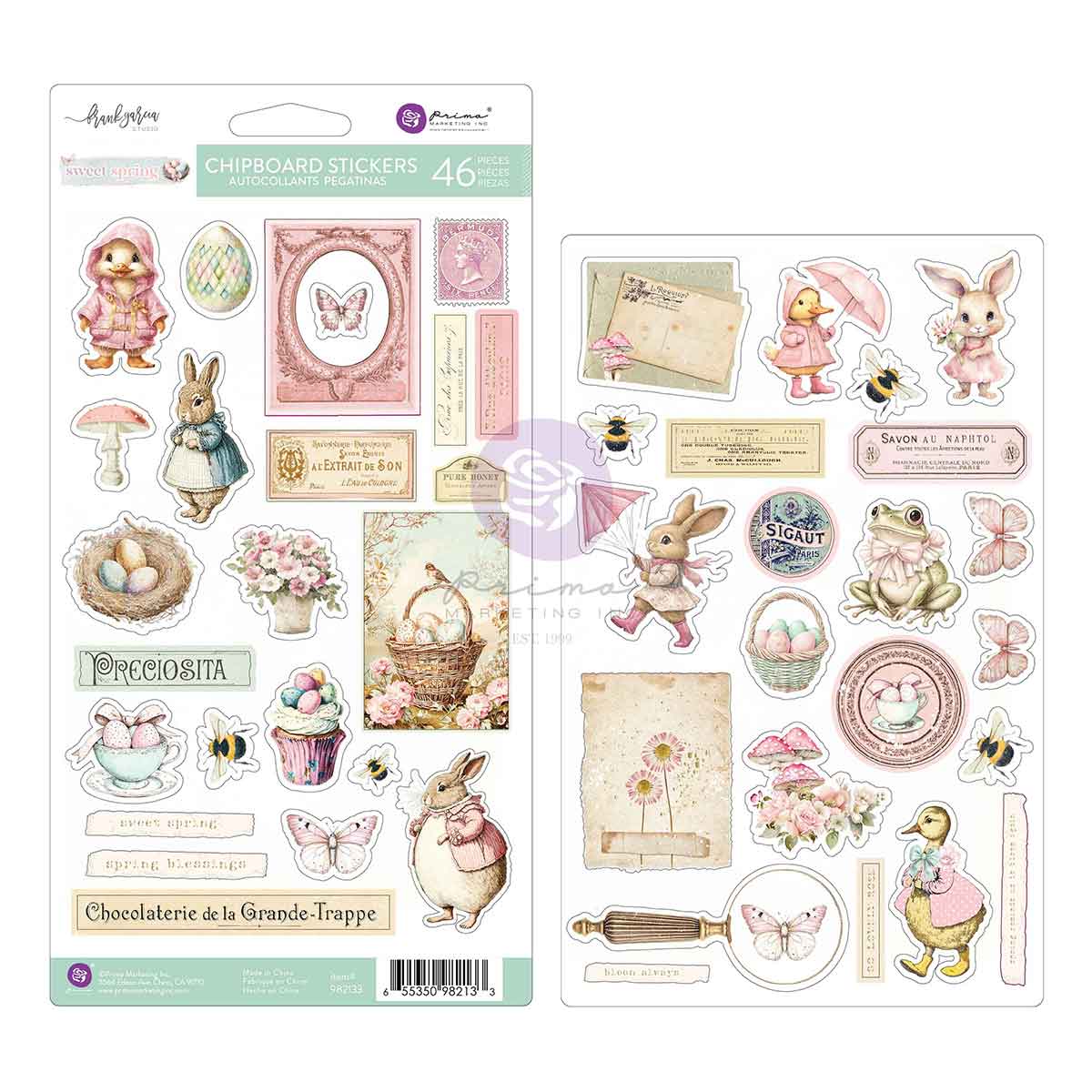 Sweet Spring - Chipboard Stickers
