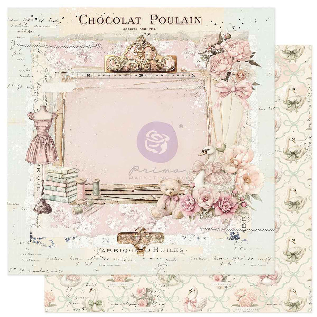 Buttons & Keepsakes - 12x12 Paper Pad