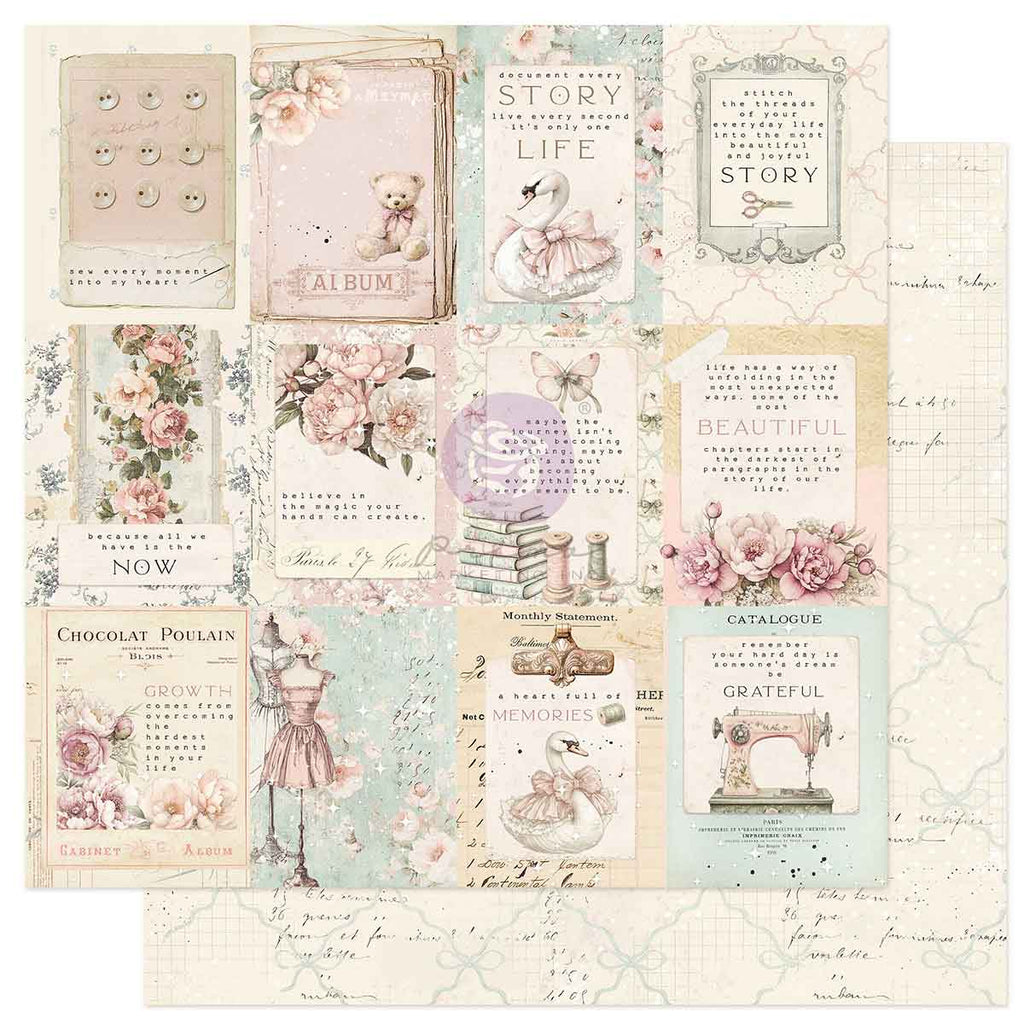 Buttons & Keepsakes - 12x12 Paper Pad