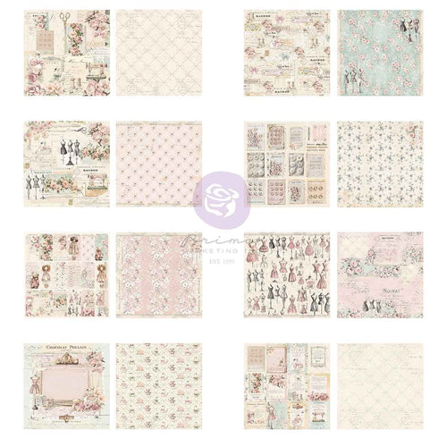 Buttons & Keepsakes - 12x12 Paper Pad