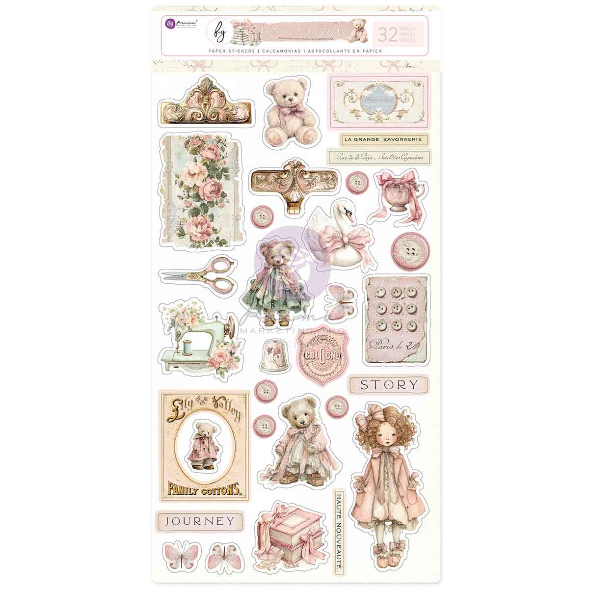 Buttons & Keepsakes - Stickers