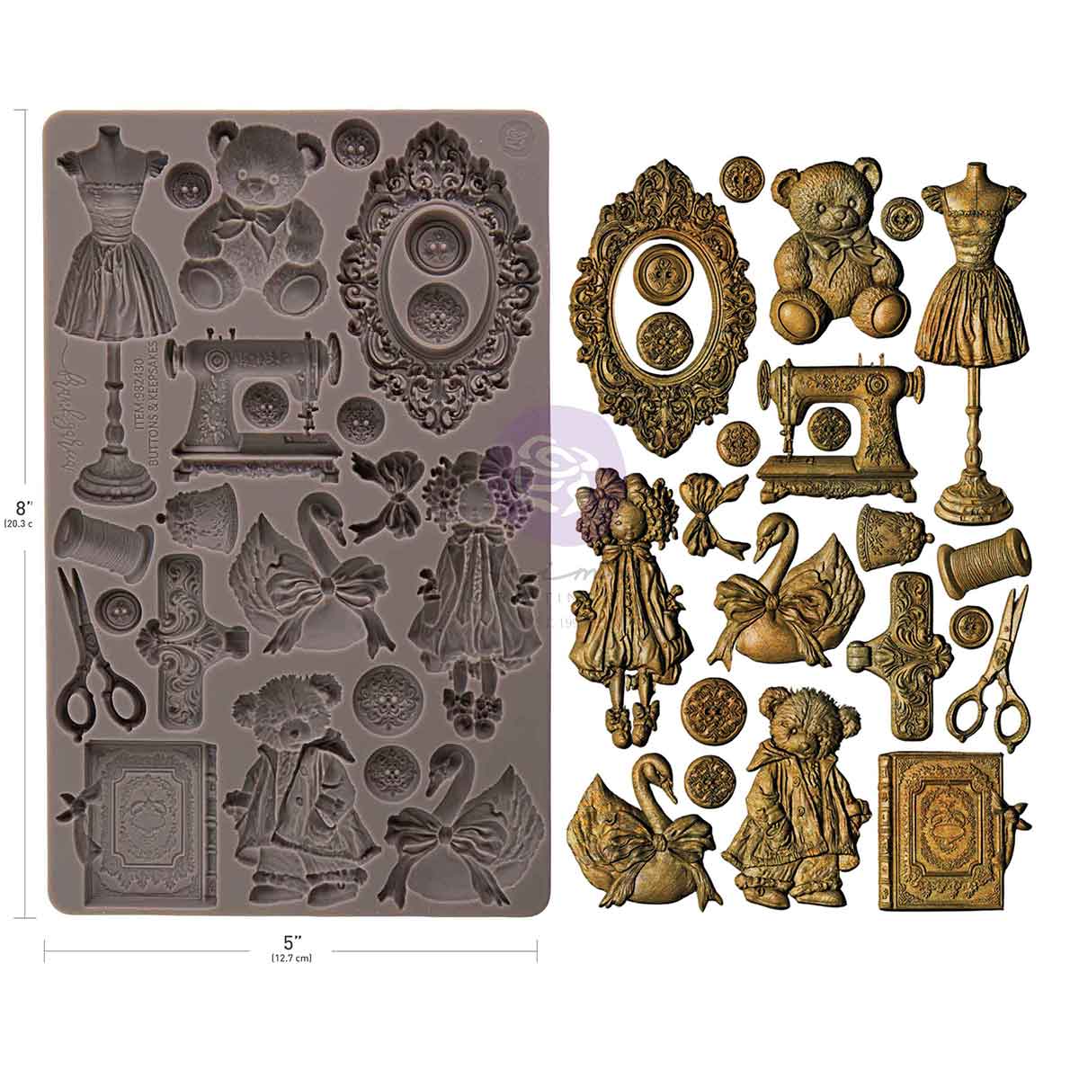 Buttons & Keepsakes - Decor Moulds® -