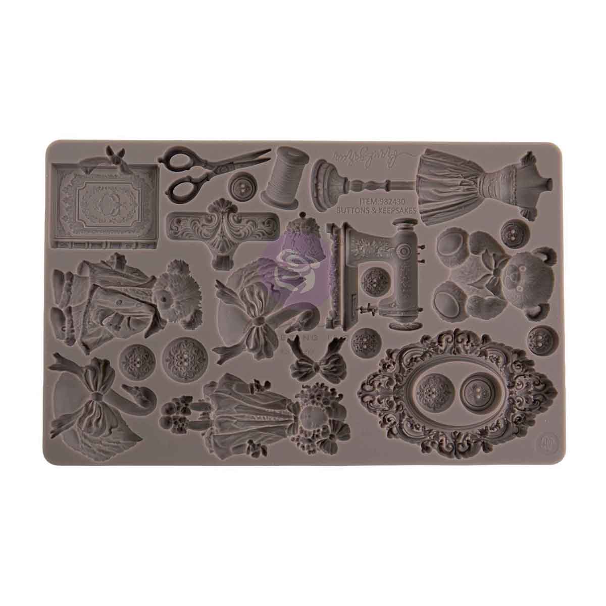 Buttons & Keepsakes - Decor Moulds® -