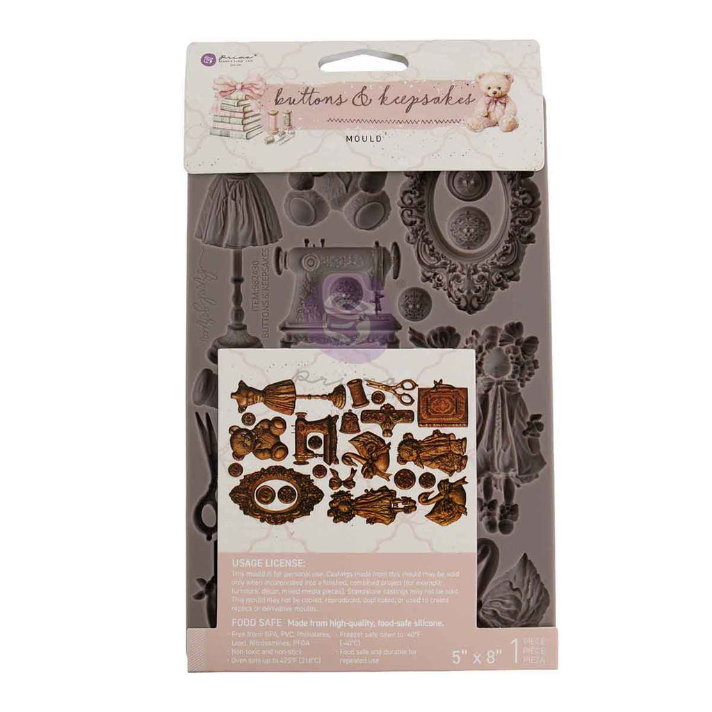 Buttons & Keepsakes - Decor Moulds® -