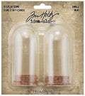 Tim Holtz Idea-Ology Display Dome 2/Pkg-Small