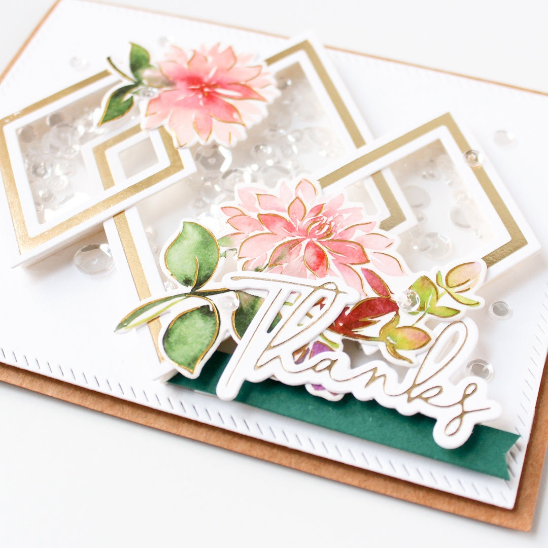 Pinkfresh Studio Essentials Die Set-Nested Diamonds