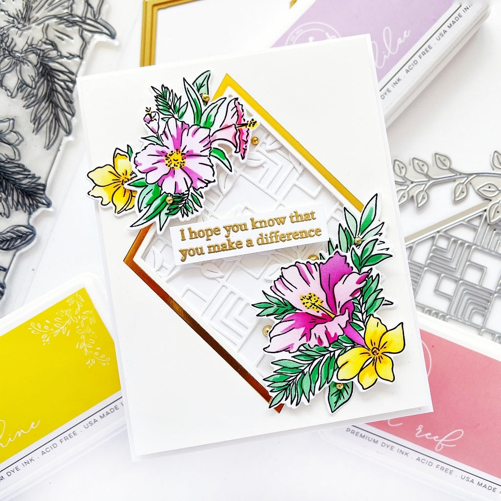 Pinkfresh Studio Essentials Die Set-Nested Diamonds