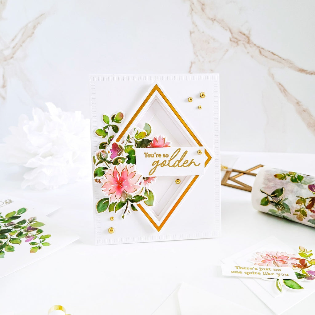 Pinkfresh Studio Essentials Die Set-Nested Diamonds