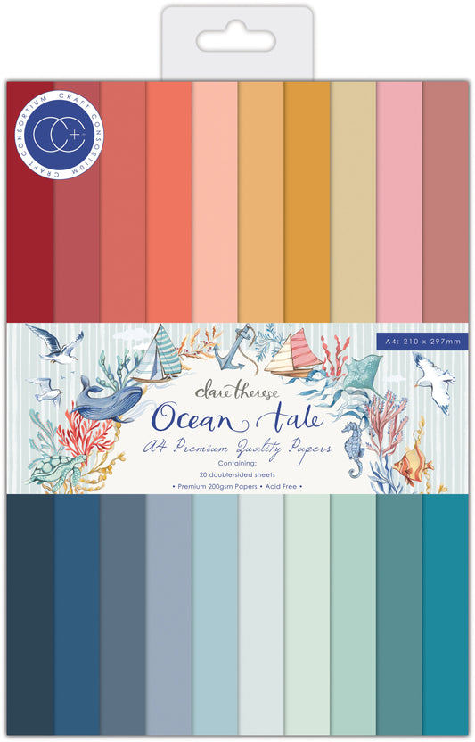 Craft Consortium Ocean Tale Double-Sided Paper Pad A4
