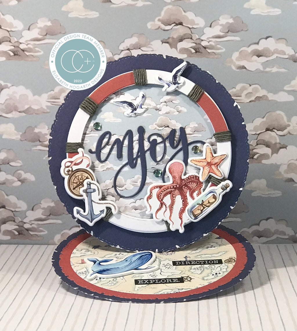 Craft Consortium Ocean Tale Laser-Cut Wooden Shapes