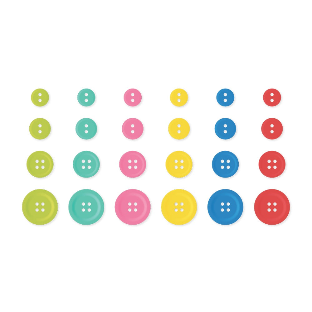 Simple Stories Color Vibe Buttons -Summer