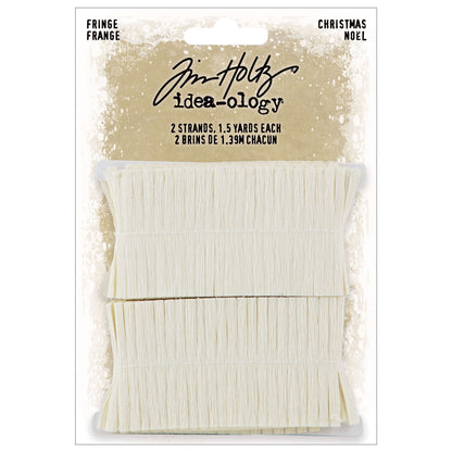 Tim Holtz Idea-Ology Fringe 1.5yd 2/Pkg-Christmas 2022