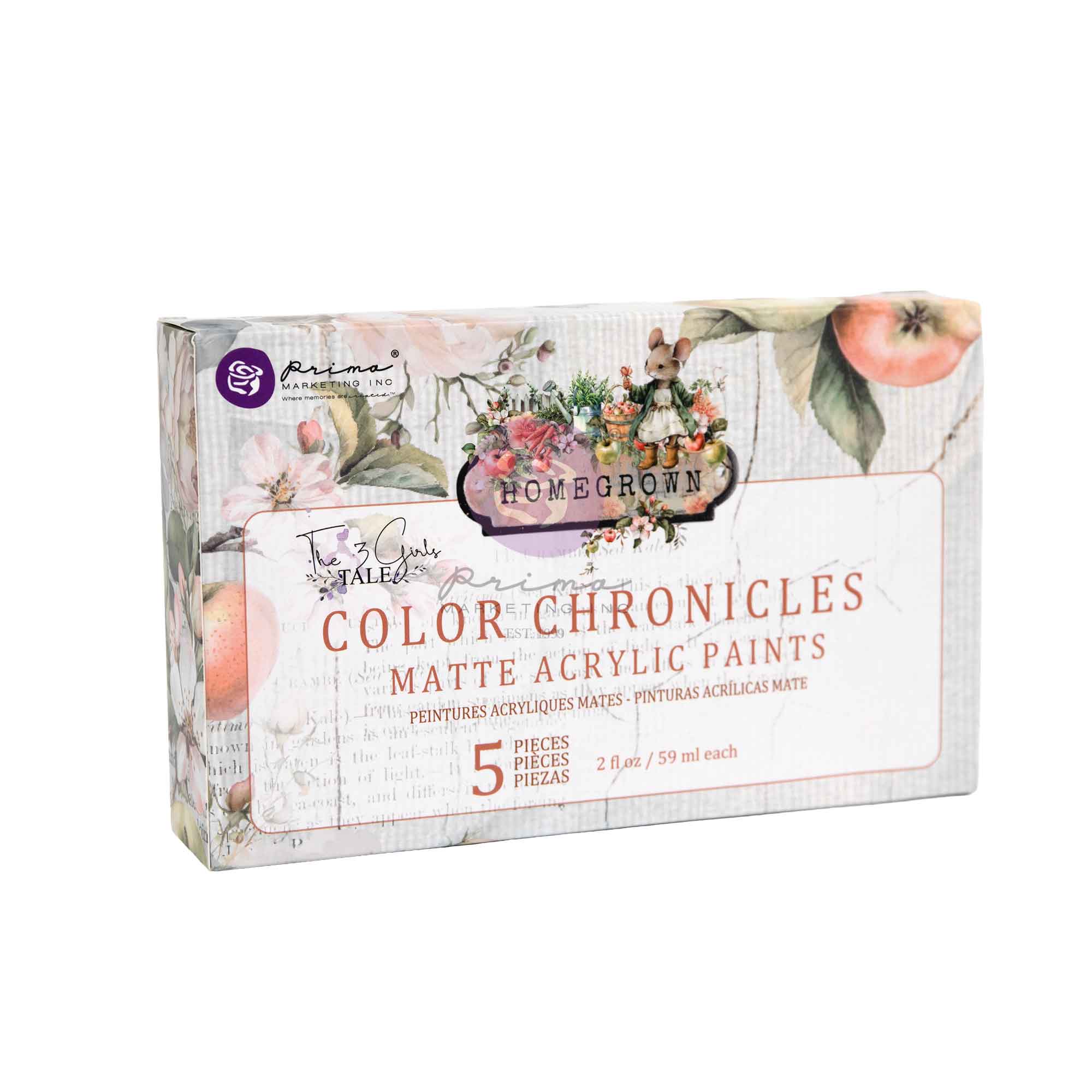 Homegrown - Acrylic Paint Pack - Color Chronicles