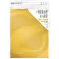Satin Mirror Cardstock 8.5"x11" -Gold Pearl