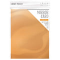 Satin Mirror Cardstock 8.5"x11" -Copper Mine