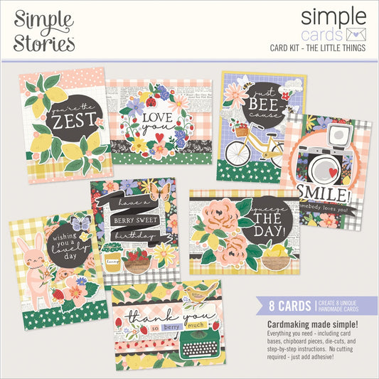 Simple Stories The Little Things - Simple Cards Card Kit