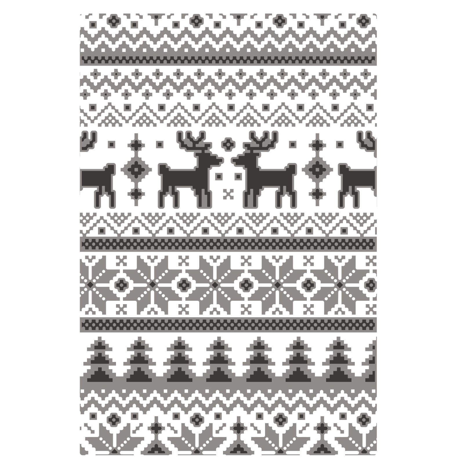 Texture Fades Embossing Folder By Tim Holtz-Multi-Level Holiday Knit