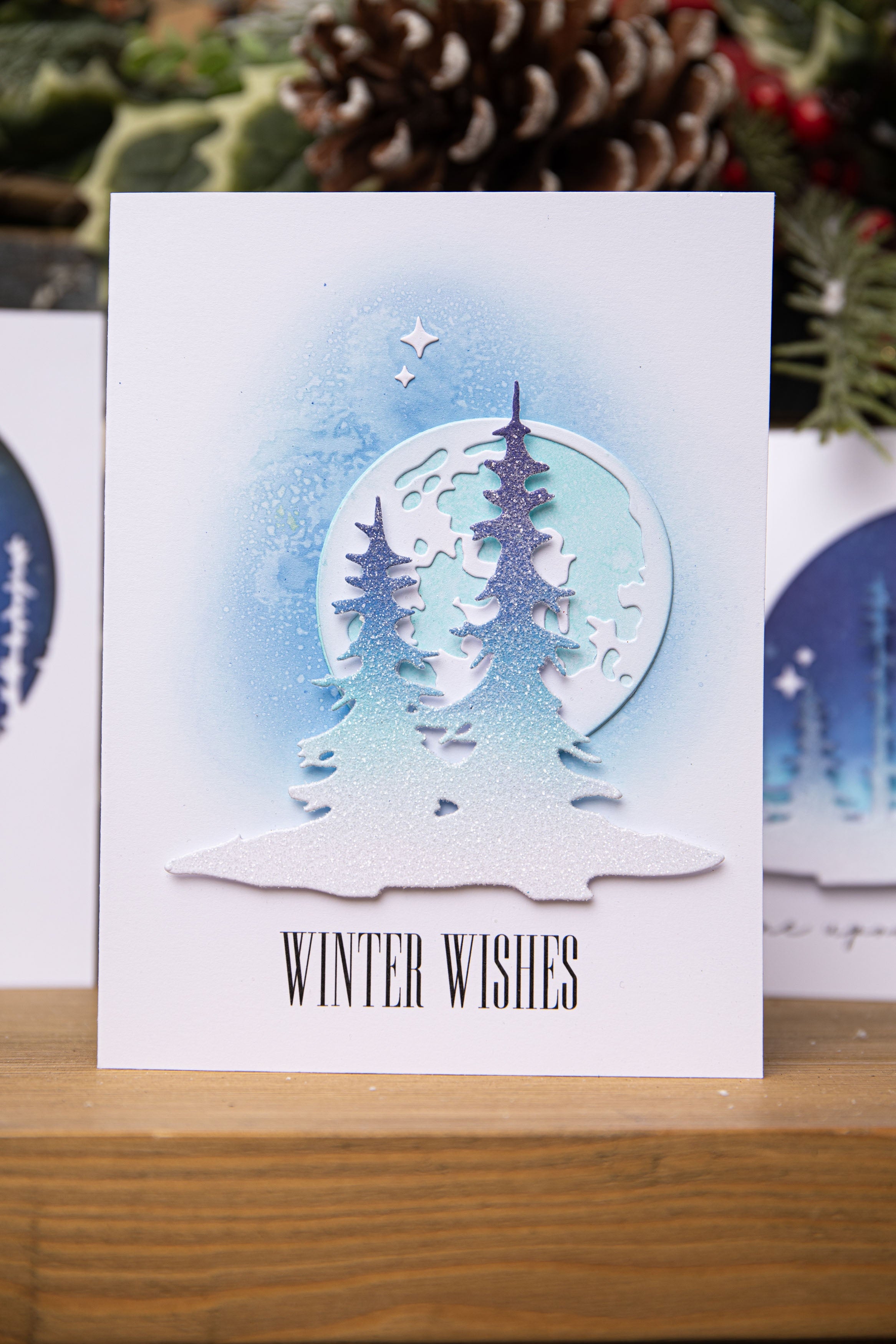 Sizzix Thinlits Dies By Tim Holtz 3/Pkg-Forest Shadows