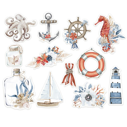 P13 Sea La Vie Cardstock Die-Cuts -Elements