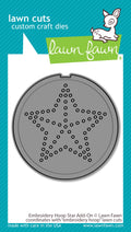Lawn Cuts Custom Craft Die-Embroidery Hoop Star Add-On