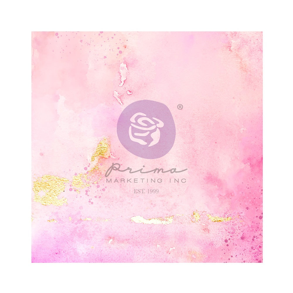 Prima Postcards From Paradise -Floral Paradise, W/Foil Details