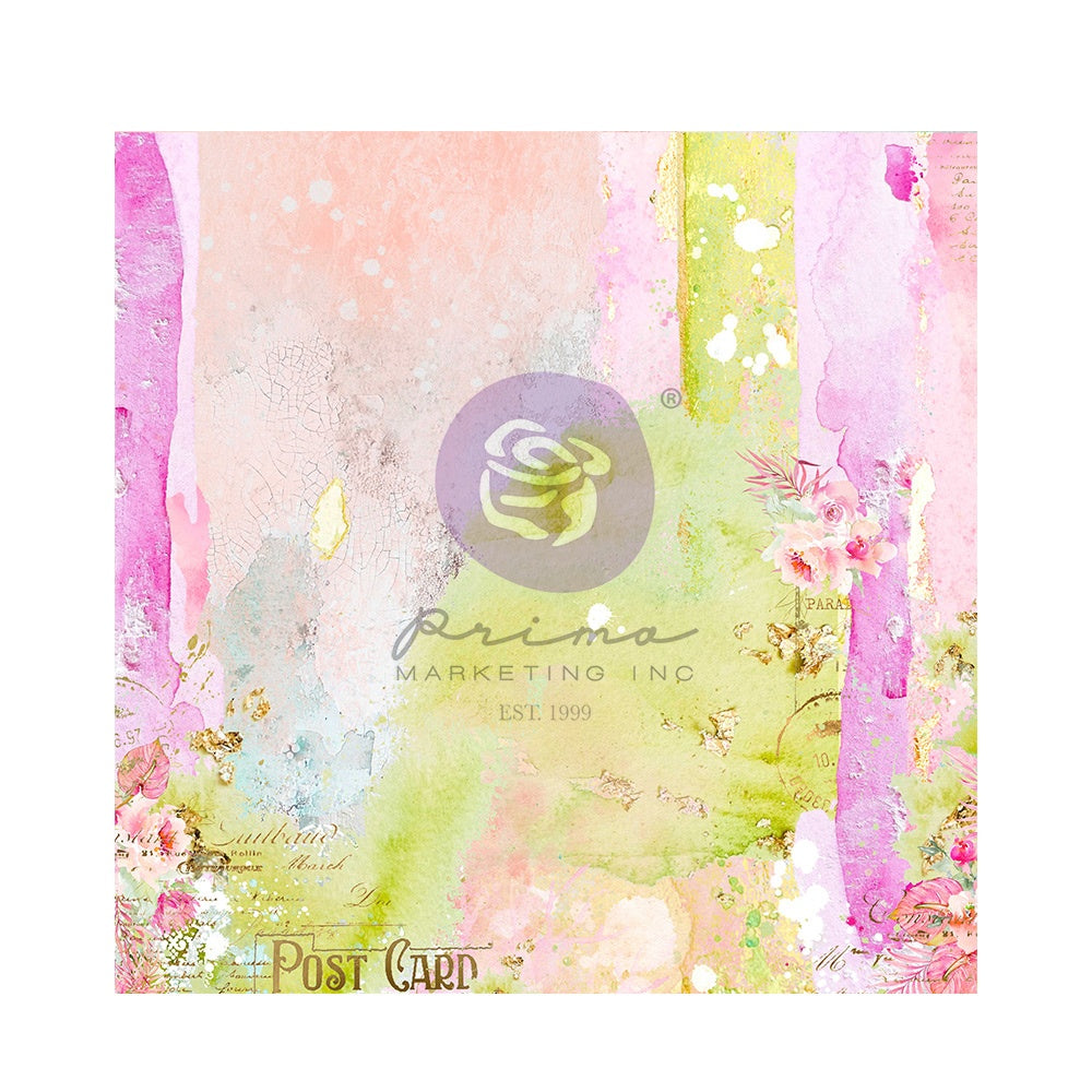 Prima Postcards From Paradise -Postcards, W/Foil Details