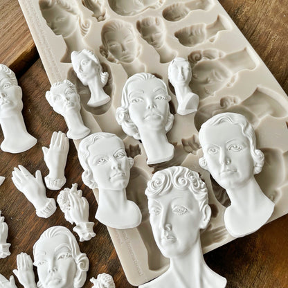 Finnabair Decor Moulds -Fashion Icons