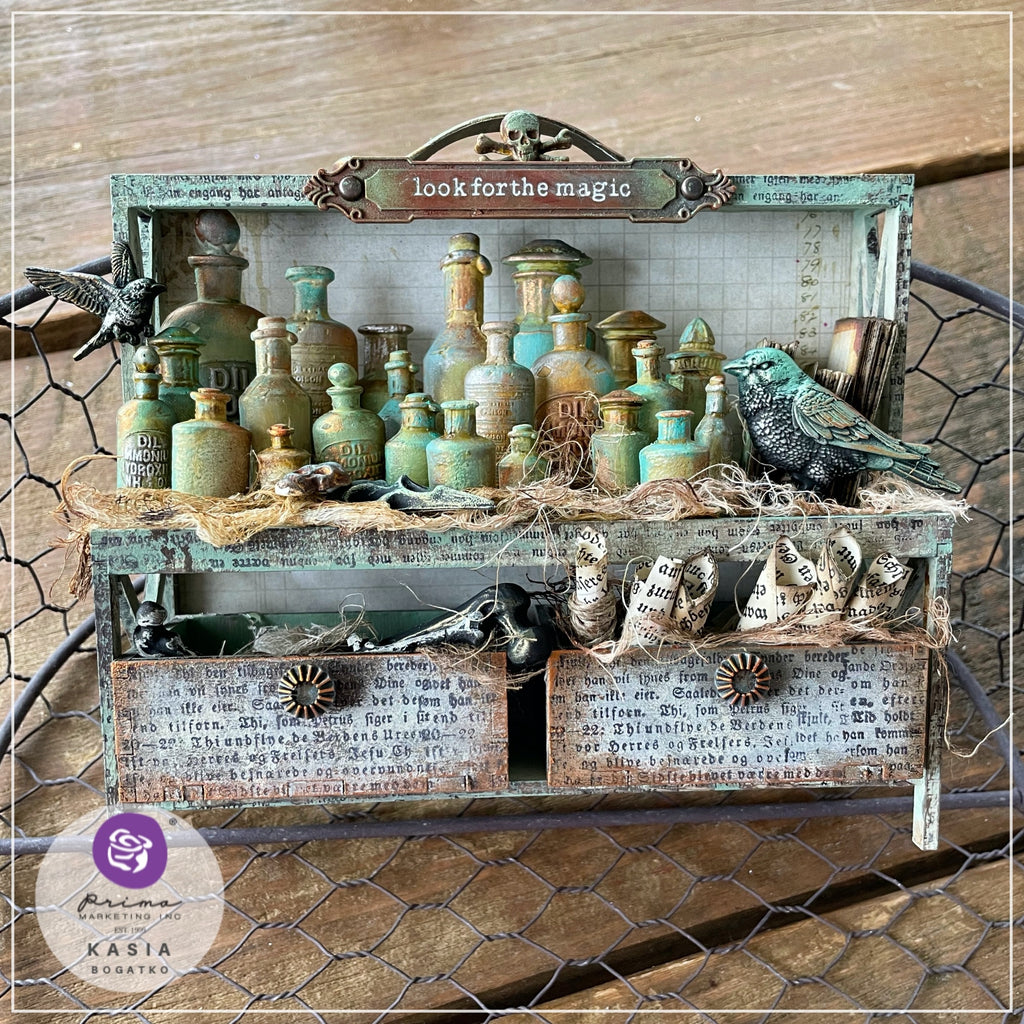 Finnabair Decor Moulds -Flocking Birds