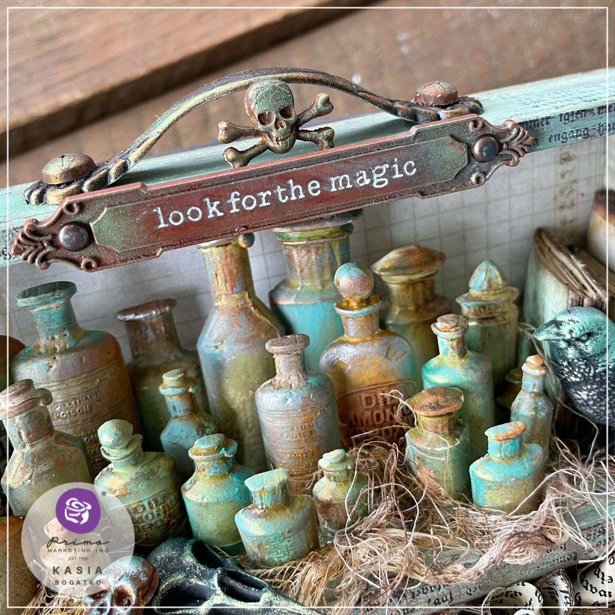 Finnabair Decor Moulds -Flocking Birds