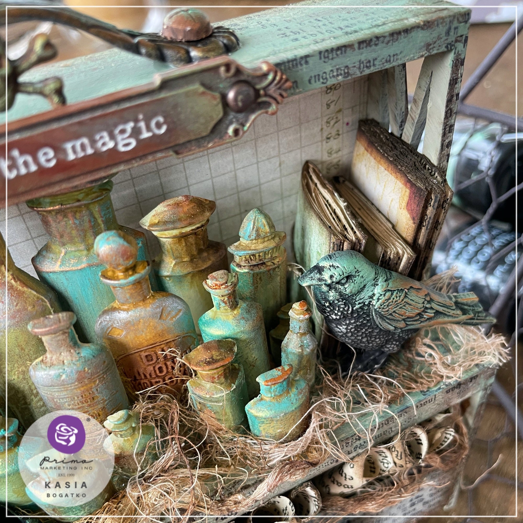 Finnabair Decor Moulds -Flocking Birds