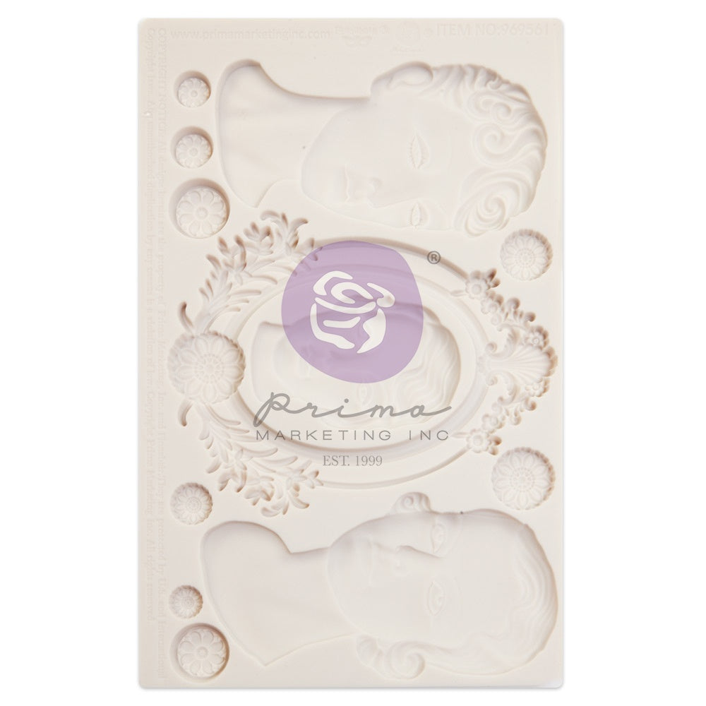 Finnabair Decor Moulds -Vintage Ladies