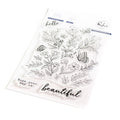 Pinkfresh Studio Clear Stamp Set 4"X6"-Butterfly Garden