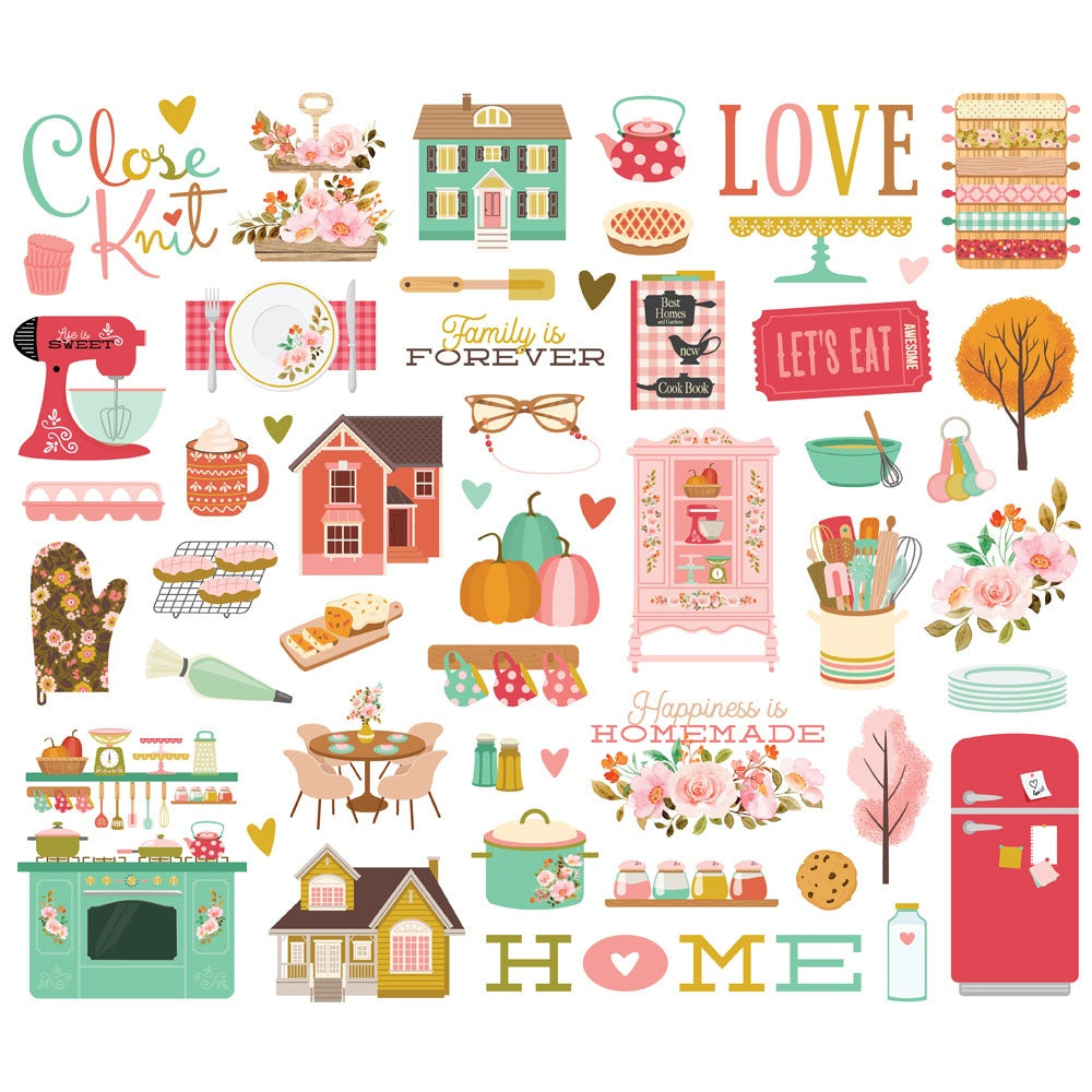 Simple Stories What's Cookin'? -Bits & Pieces Die-Cuts